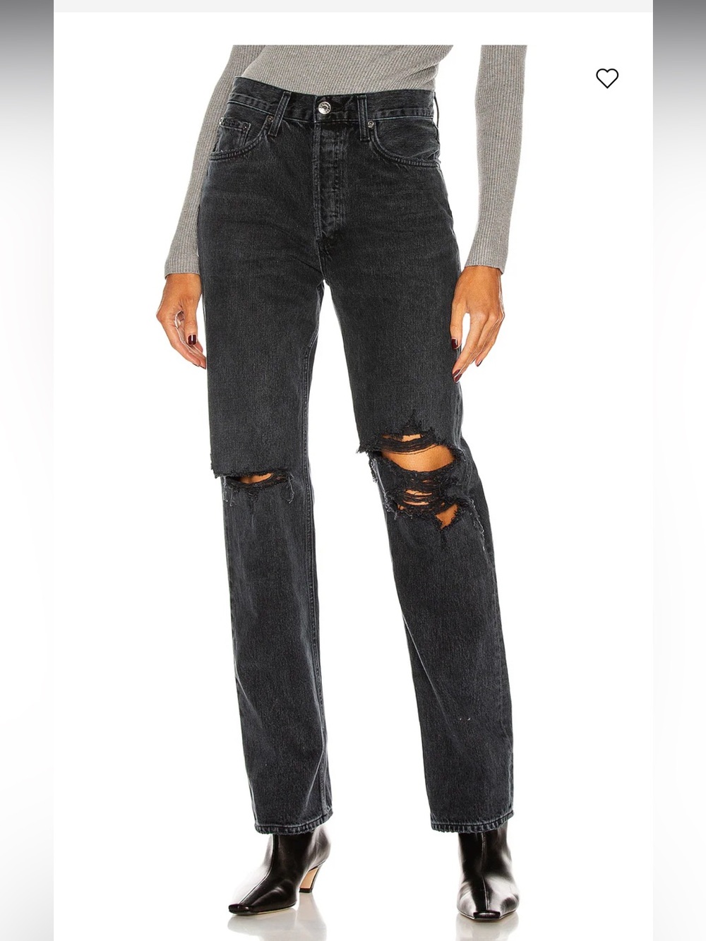 AGOLDE Lana Vintage Straight Disorder Jean Size 25